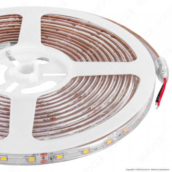 V-Tac Striscia LED 3528 Impermeabile Monocolore 60LED/metro - Bobina V-Tac Striscia LED 3528 Impermeabile Monocolore 60LED/metro - Bobina
