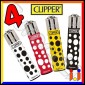 Clipper Large Fantasia Dots - 4 Accendini