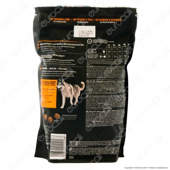 Crave Cibo Secco per Cane Adulto con Tacchino e Pollo Fresco - Busta