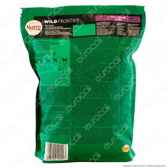 Nutro Wild Frontier con Manzo Pollame e Cervo Cibo Secco per Cani