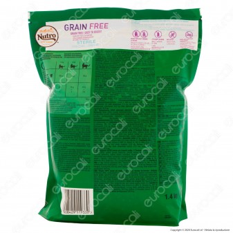 Nutro Grain Free con Pollo Fresco Cibo Secco per Gatti Adulti