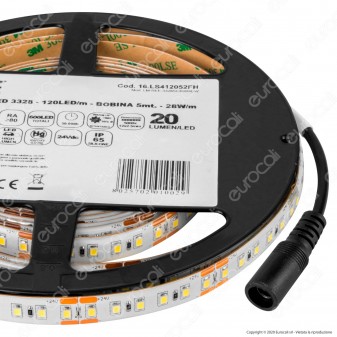 Life Striscia LED 3328 Impermeabile Monocolore 120 LED/metro - Bobina