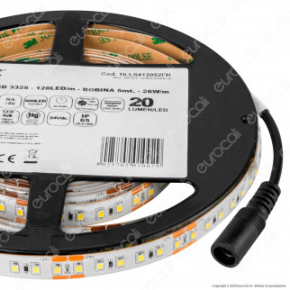 Life Striscia LED 3328 Impermeabile Monocolore 120 LED/metro - Bobina