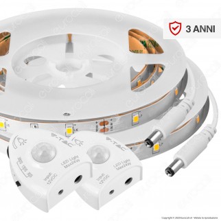 V-Tac VT-8068 Bedlight Kit Striscia LED con Sensore e Alimentatore