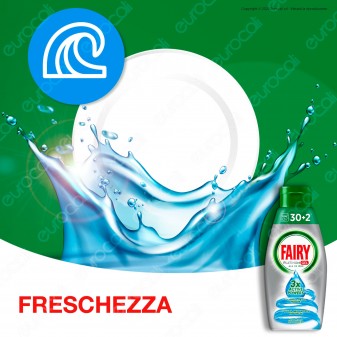 Fairy Platinum Gel detersivo per Lavastoviglie Brezza Marina 32