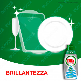 Fairy Platinum Gel detersivo per Lavastoviglie Brezza Marina 32