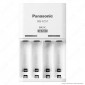 Immagine 3 - Panasonic Eneloop Caricabatterie BQ-CC51E + 4 Pile Stilo AA 1900 mAh