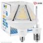 Immagine 1 - Bot Lighting Shot Lampadina 2in1 Doppio Attacco E27 / E40 52W IP40 - mod. SLD9905253