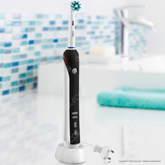 [EBAY] Oral B PRO 2 2950N CrossAction - 2 Spazzolini Elettrici Ricaricabili Braun Timer