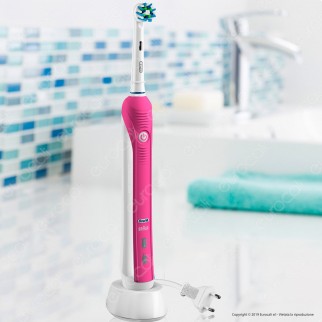 [EBAY] Oral B PRO 2 2950N CrossAction - 2 Spazzolini Elettrici Ricaricabili Braun Timer