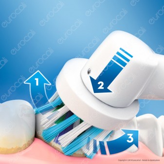 [EBAY] Oral B PRO 2 2950N CrossAction - 2 Spazzolini Elettrici Ricaricabili Braun Timer