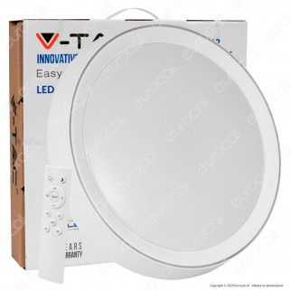 V-Tac VT-8402 Plafoniera LED 3in1 20W / 40 W Forma Circolare con