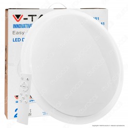 V-Tac Smart VT-8401 Plafoniera 3in1 LED 20W / 40W Forma Circolare