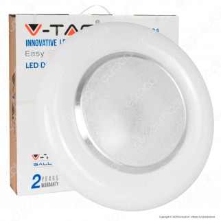 V-Tac VT-8504 Plafoniera LED 3in1 30W / 60W Forma Circolare Effetto Cielo Stellato con Telecomando