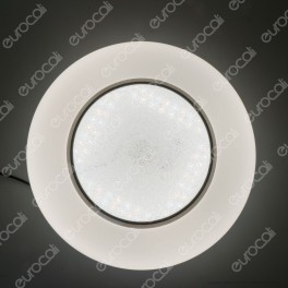 V-Tac VT-8504 Plafoniera LED 3in1 30W / 60W Forma Circolare Effetto Cielo Stellato con Telecomando