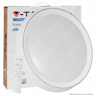 V-Tac VT-8502 Plafoniera LED 3in1 30W / 60 W Forma Circolare con