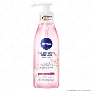 Nivea Olio Struccante Detergente per Pelli Sensibili - Flacone da