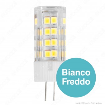 Silvanylux Lampadina LED G4 5W 220V Tubolare - mod. GRN926/1 /