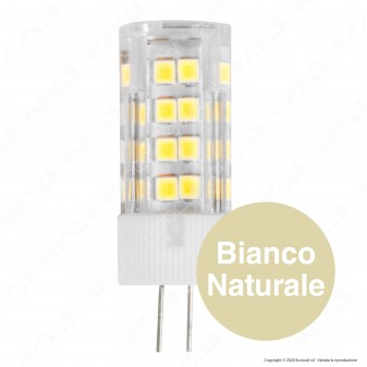 Silvanylux Lampadina LED G4 5W 220V Tubolare - mod. GRN926/1 /