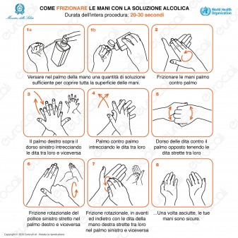 Gel Liquido Alcolico Igienizzante Mani con Alcol ≥70% - Flacone da