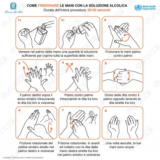 Gel Liquido Alcolico Igienizzante Mani con Alcol ≥70% - Flacone da