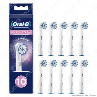 Oral-B Sensitive Testine di Ricambio per Spazzolino Elettrico -