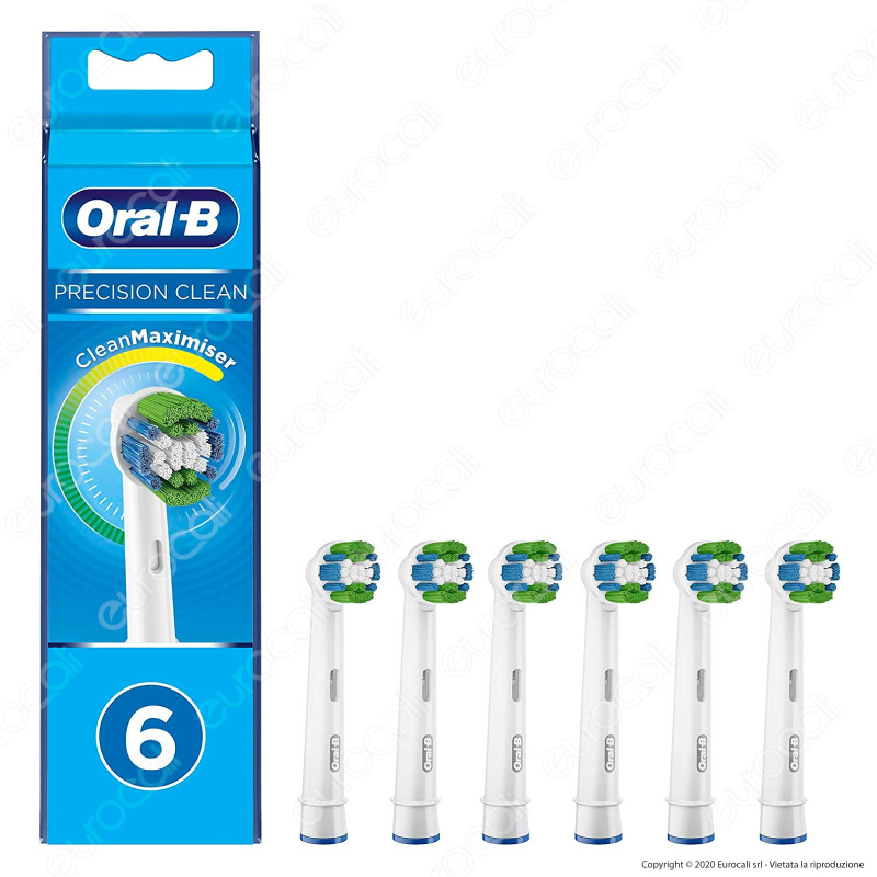 Oral-B Precision Clean Testine di Ricambio per Spazzolino Elettrico -