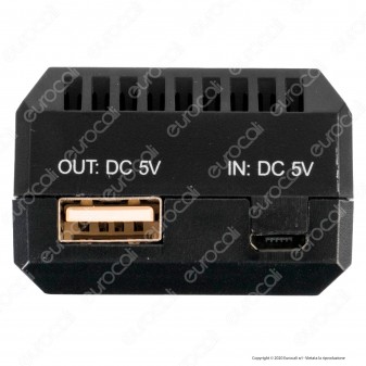 Uniross Caricabatterie AA / AAA / C / SC per Pile NiMH / NiCD con Indicatori LED e Funzione Powerbank Alimentato da Cavo USB