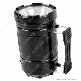 Uniross Torcia Torchlight LED COB 3W Luminosa a Doppia Funzione con