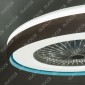 Immagine 3 - V-Tac VT-5022 Ventilatore da Soffitto Blu Ring 45W con Lampada LED