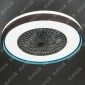 Immagine 4 - V-Tac VT-5022 Ventilatore da Soffitto Blu Ring 45W con Lampada LED