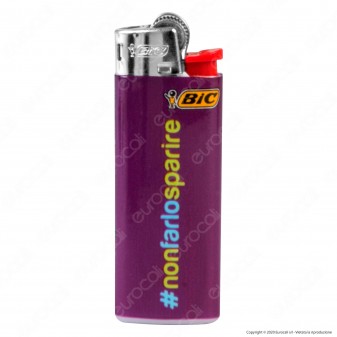 Bic Mini J25 Piccolo Fantasia Hashtag - Box da 50 Accendini