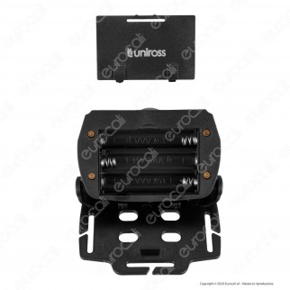 Uniross Ultralite Torcia Frontale Headlight COB 3W Ultra Luminosa 3