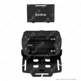 Uniross Ultralite Torcia Frontale Headlight COB 3W Ultra Luminosa 3