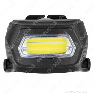 Uniross Ultralite Torcia Frontale Headlight COB 3W Ultra Luminosa 3