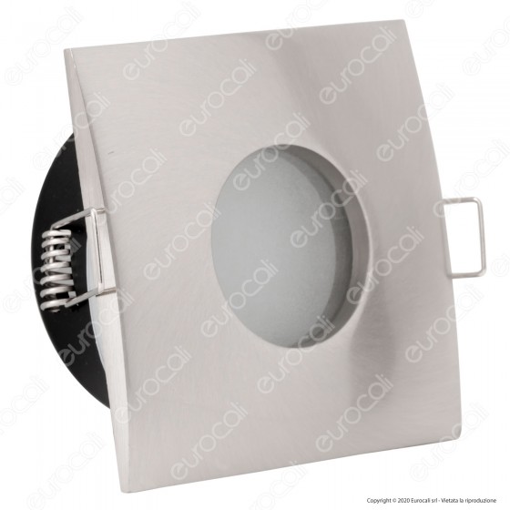 V-Tac VT-787SQ Portafaretto Quadrato da Incasso IP54 per Lampadine V-Tac VT-787SQ Portafaretto Quadrato da Incasso IP54 per Lampadine
