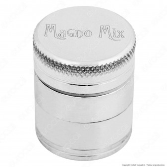 Mini Grinder Magno Mix Tritatabacco 4 Parti in Metallo