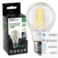 Immagine 1 - Ener-J Lampadina LED Smart Wi-Fi Filament E27 8,5W Dimmerabile - Bulb