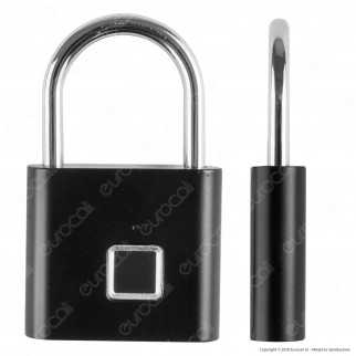 Ener-J Fingerprint Padlock Lucchetto Sbloccabile con Impronta