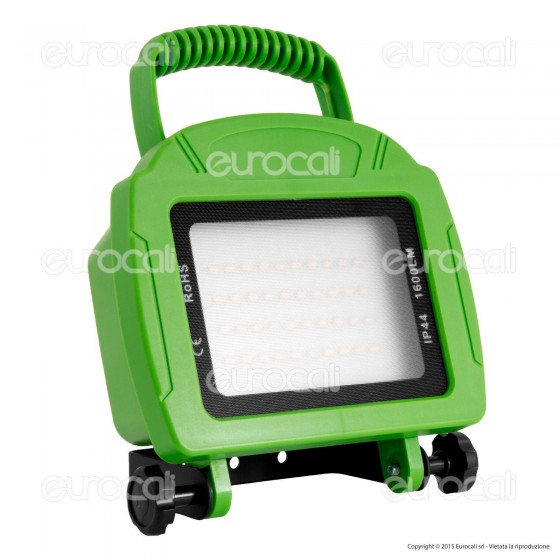V-Tac VT-4822 Faretto LED SMD 20W Ricaricabile a Batteria Colore