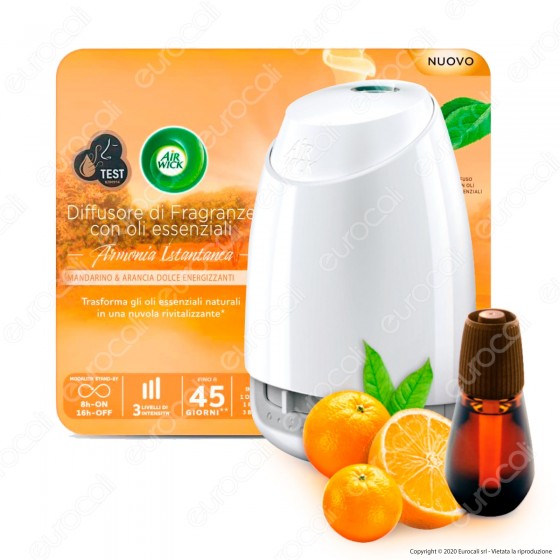 Air Wick Diffusore di Fragranze con Oli Essenziali e Ricarica Air Wick Diffusore di Fragranze con Oli Essenziali e Ricarica