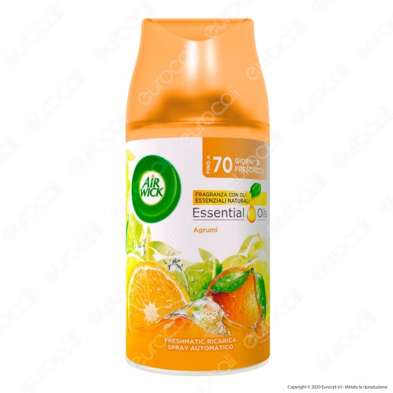 Air Wick Pure Freshmatic Agrumi - Ricarica Spray da 250ml Air Wick Pure Freshmatic Agrumi - Ricarica Spray da 250ml