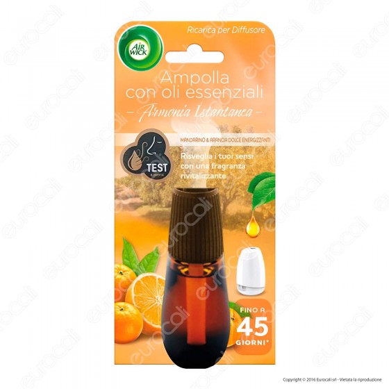 Air Wick Armonia Istantanea Mandarino e Arancia Dolce - Ricarica Per Air Wick Armonia Istantanea Mandarino e Arancia Dolce - Ricarica Per