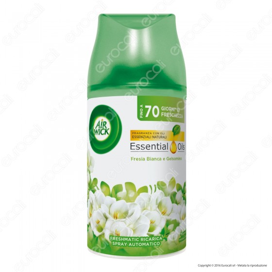 Air Wick Pure Freshmatic Fresia Bianca e Gelsomino Francese - Air Wick Pure Freshmatic Fresia Bianca e Gelsomino Francese -