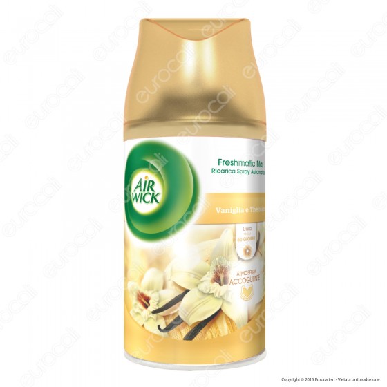 Air Wick Pure Freshmatic Vaniglia e Thè Bianco - Ricarica Spray da Air Wick Pure Freshmatic Vaniglia e Thè Bianco - Ricarica Spray da