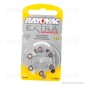 Rayovac Extra Advanced Misura 10 - Blister 6 Batterie per Protesi Acustiche