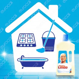 Mastro Lindo Detergente Liquido Multiuso al Limone - Flacone da 950ml
