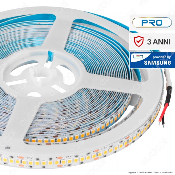 V-Tac PRO VT-10-24 Striscia LED 2835 Monocolore 240 LED/metro 24V V-Tac PRO VT-10-24 Striscia LED 2835 Monocolore 240 LED/metro 24V
