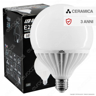 LED Line Lampadina LED 35W E27 Globo G125 Ceramica - cod. 244247