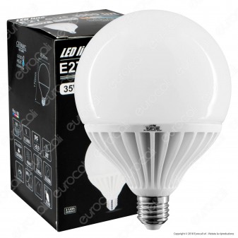 LED Line Lampadina LED 35W E27 Globo G125 Ceramica - cod. 244247